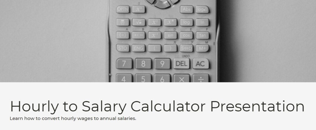 Hourly to Annual Salary Calculator - Hourly Rate, Pay & Wage Calculator