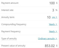 Present Value Annuity Calculator With Steps To Get the Answers You Need ...