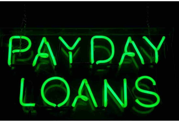 Payday Loans Neon Sign