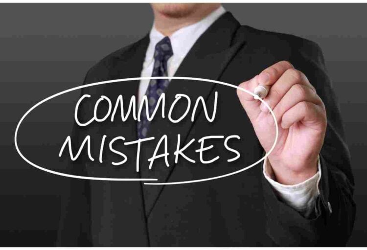 Common mistakes when budgeting