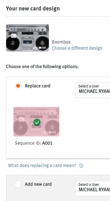 Choosing Your Replacement Discover Card