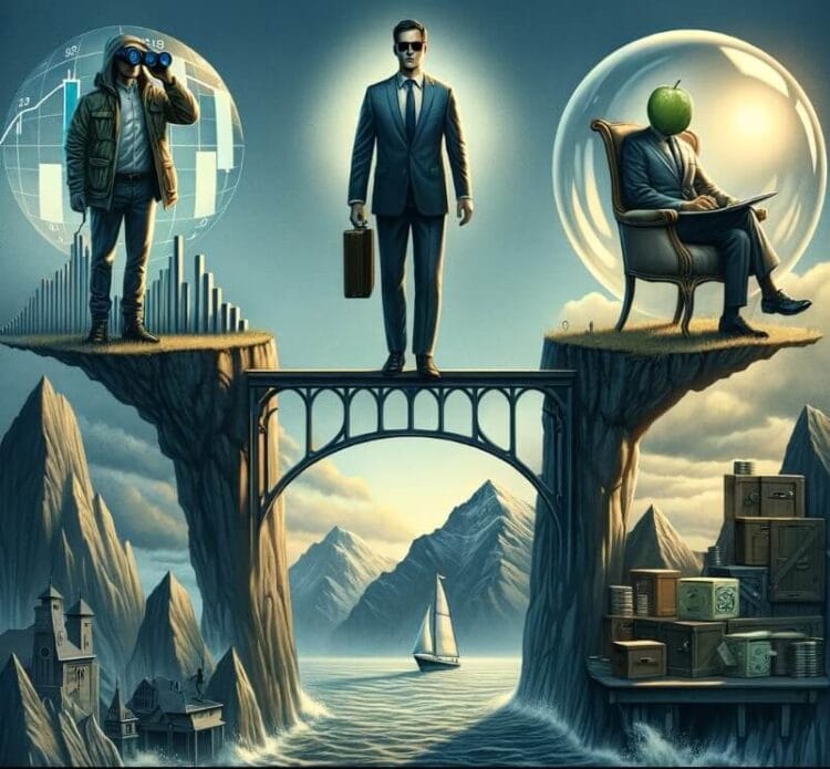  spectrum of investment personalities, from aggressive to conservative
