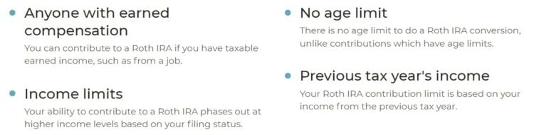 Am I elegible to convert my Traditional IRA to a Roth IRA