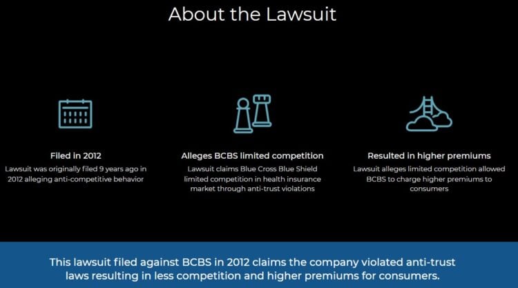 About the Blue Cross Lawsuit