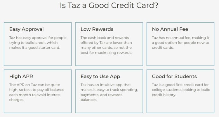 Is Tazcc a Good Credit Card For me