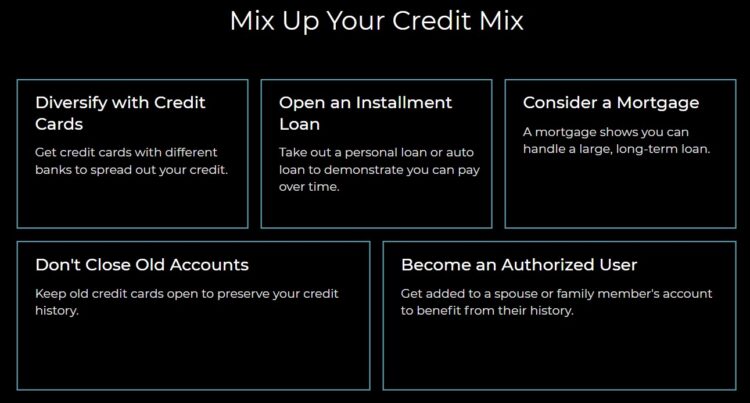Tips on how to mix up your credit mix