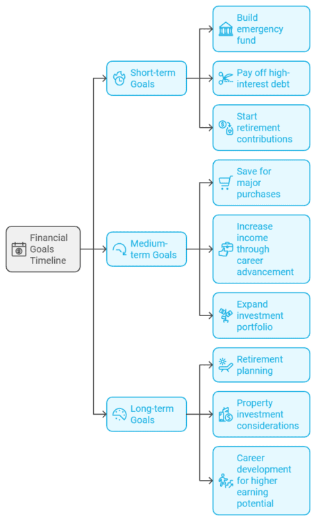 Financial Goals timeline for your future