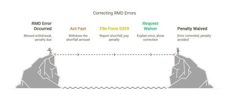 How to correct RMD errors