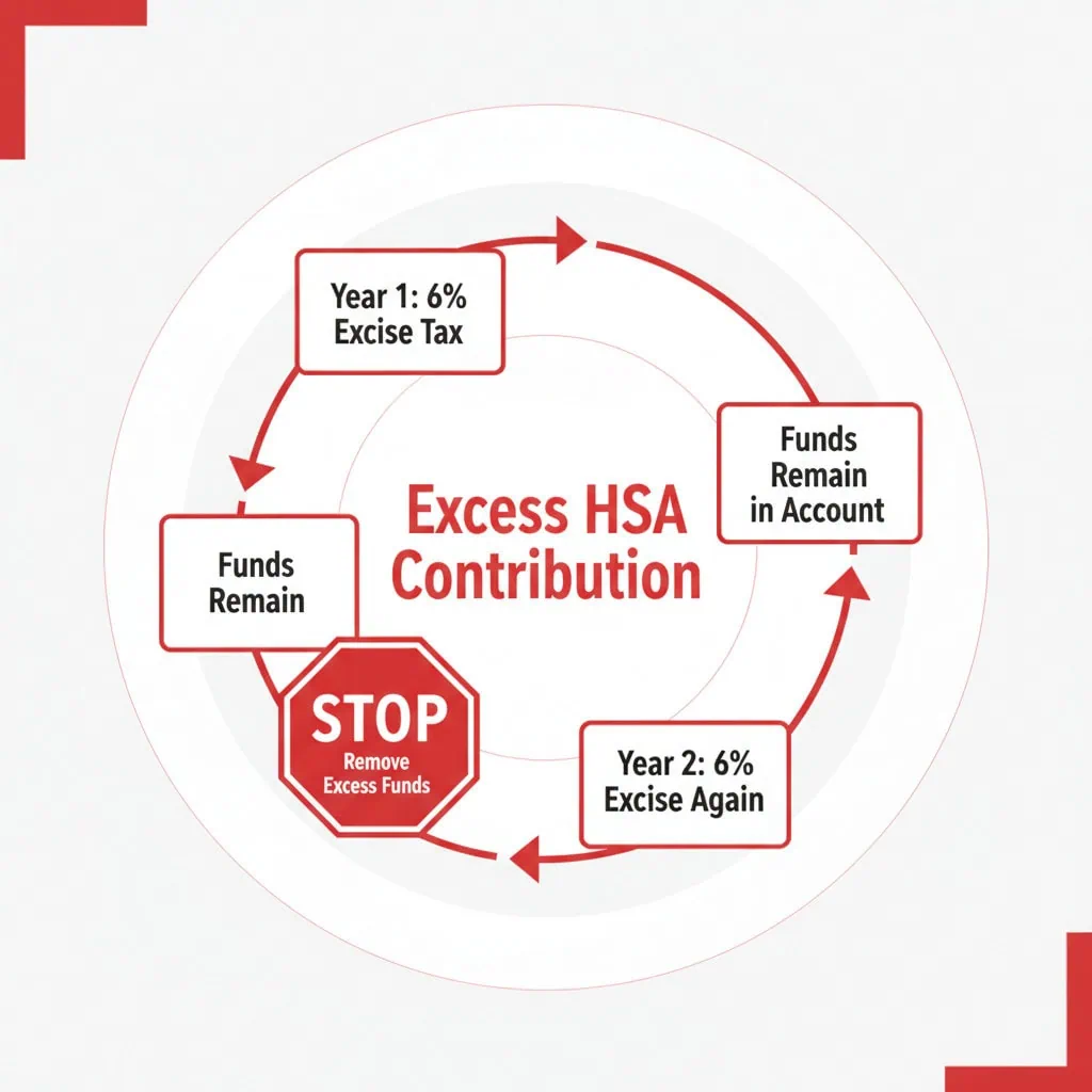 Excess HSA Contribution